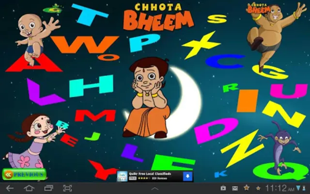 Animal Alphabets With Bheem android App screenshot 2